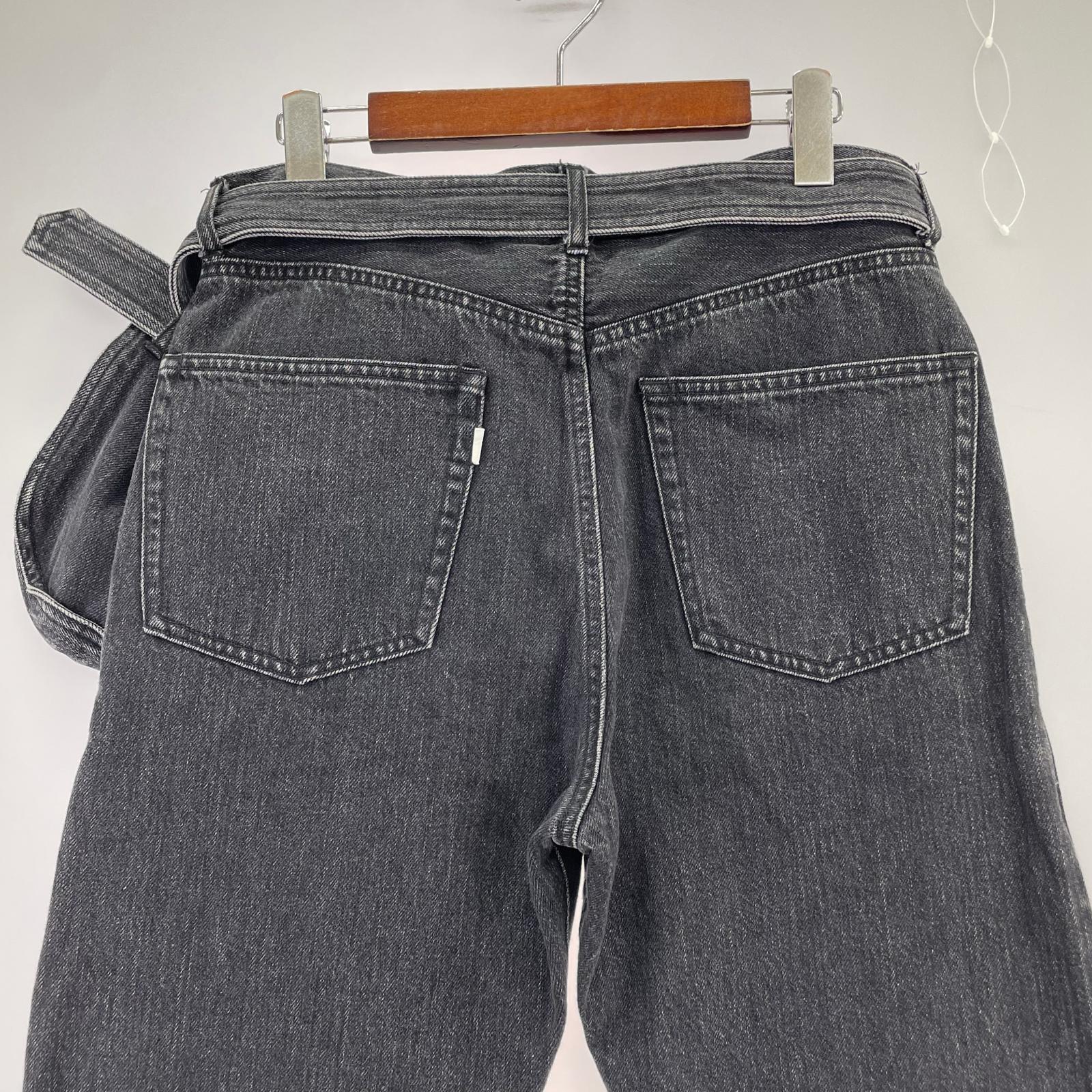 デニムパンツ ブラックデニム 2 2 ブラック