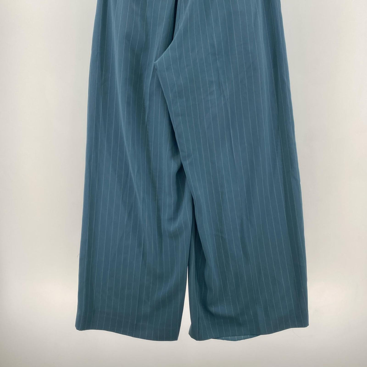 パンツ TURN BACK WAIST WIDE PANTS M サックスブルー M