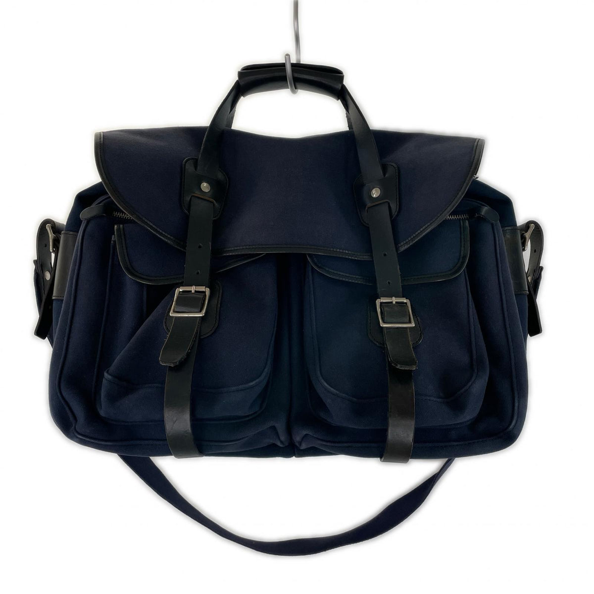 ショルダーバッグ Billingham Hadley Large 紺 ネイビー