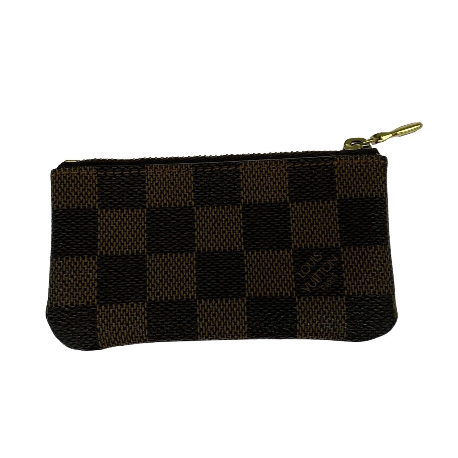 LV ダミエ エベヌ ポシェットクレ N62658/CA1004
