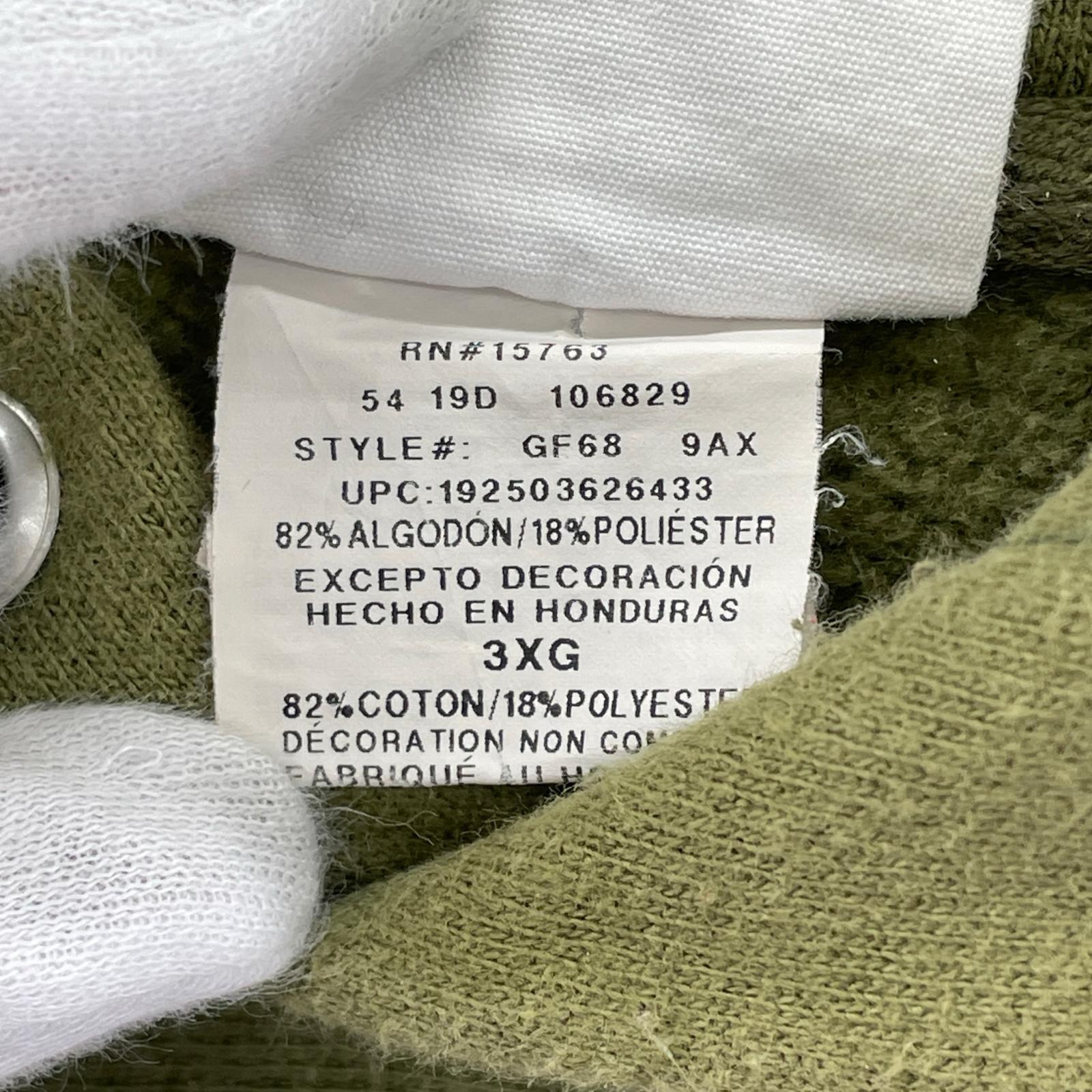 パーカー REVERSE WEAVE 緑 (3XL) グリーン