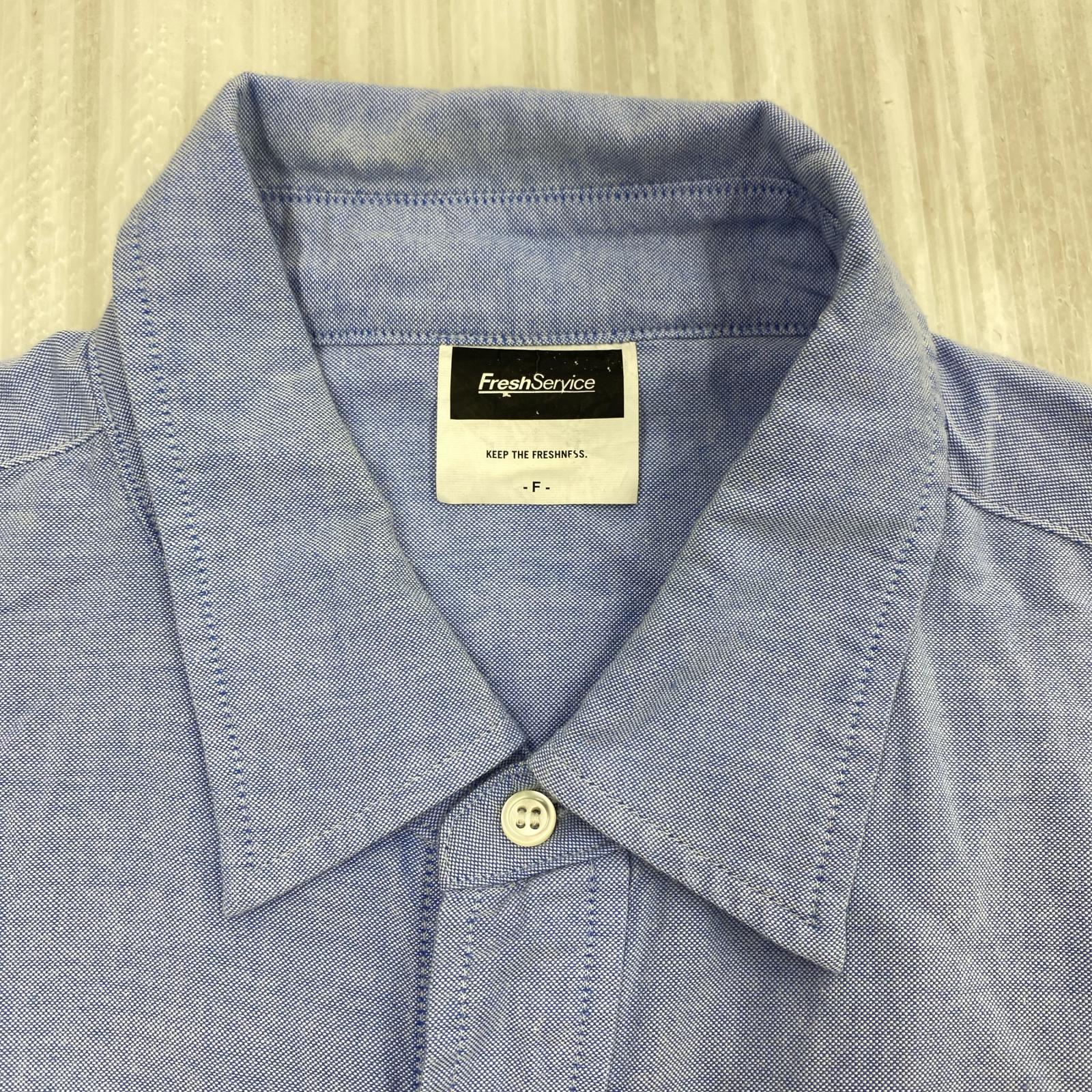 半袖シャツ OXFORD FLAP POCKET S/S SHIRT フリー