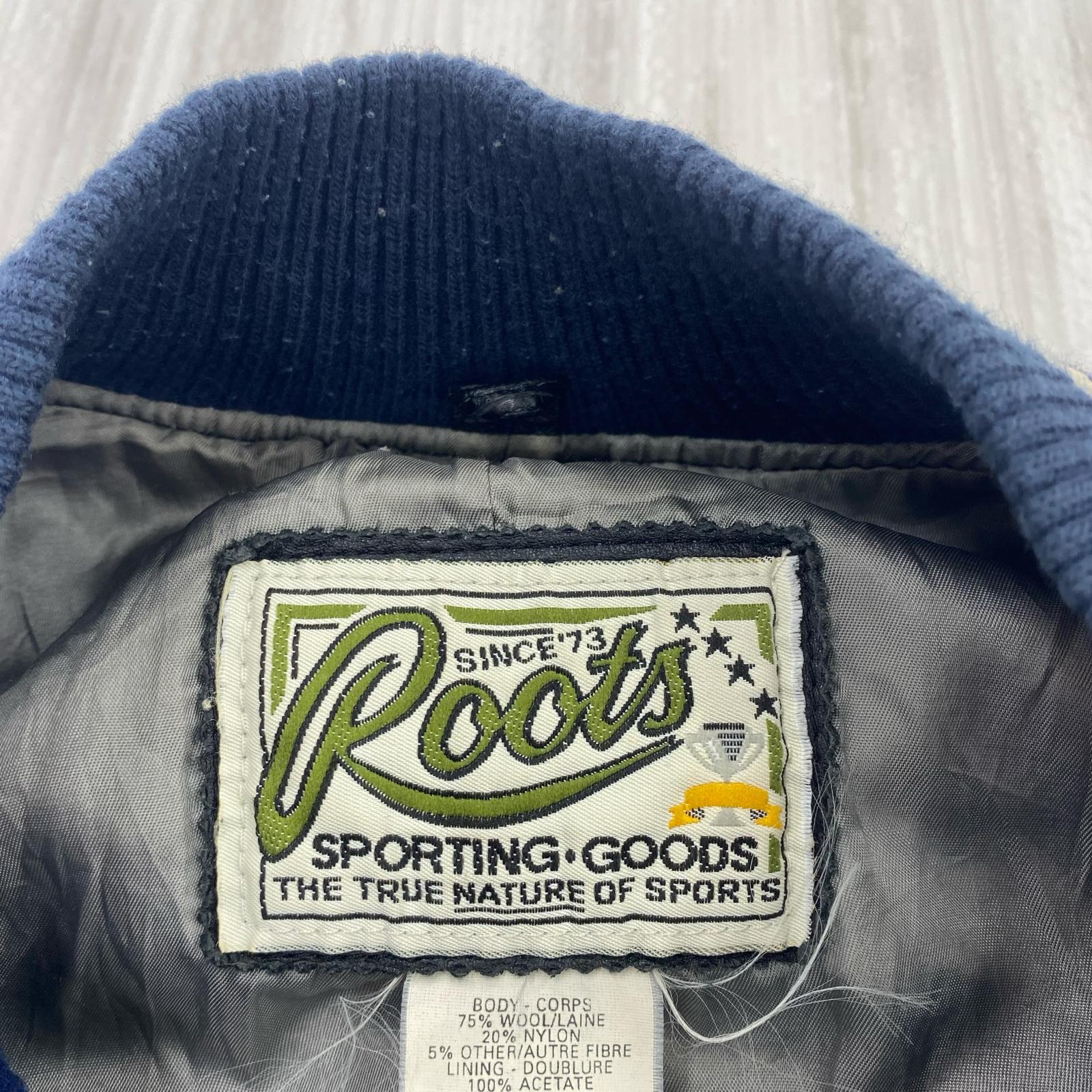 ジャケット ROOTS SPORTING GOODS ｽﾀｼﾞｬﾝ 青
