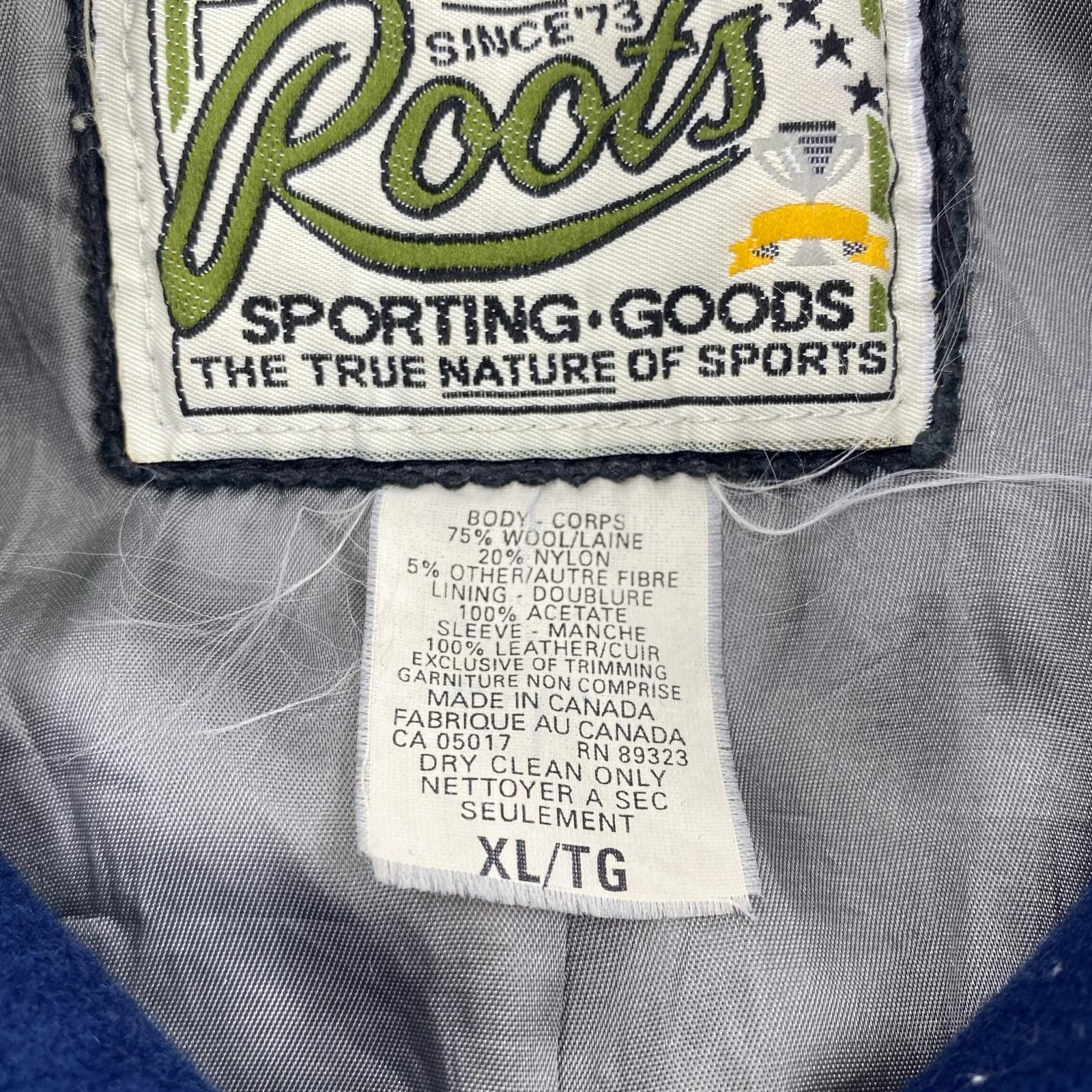 ジャケット ROOTS SPORTING GOODS ｽﾀｼﾞｬﾝ 青