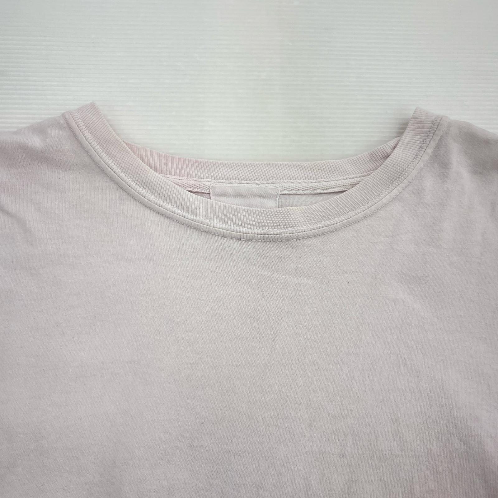 半袖Ｔシャツ スカルTシャツ　染 ピンク