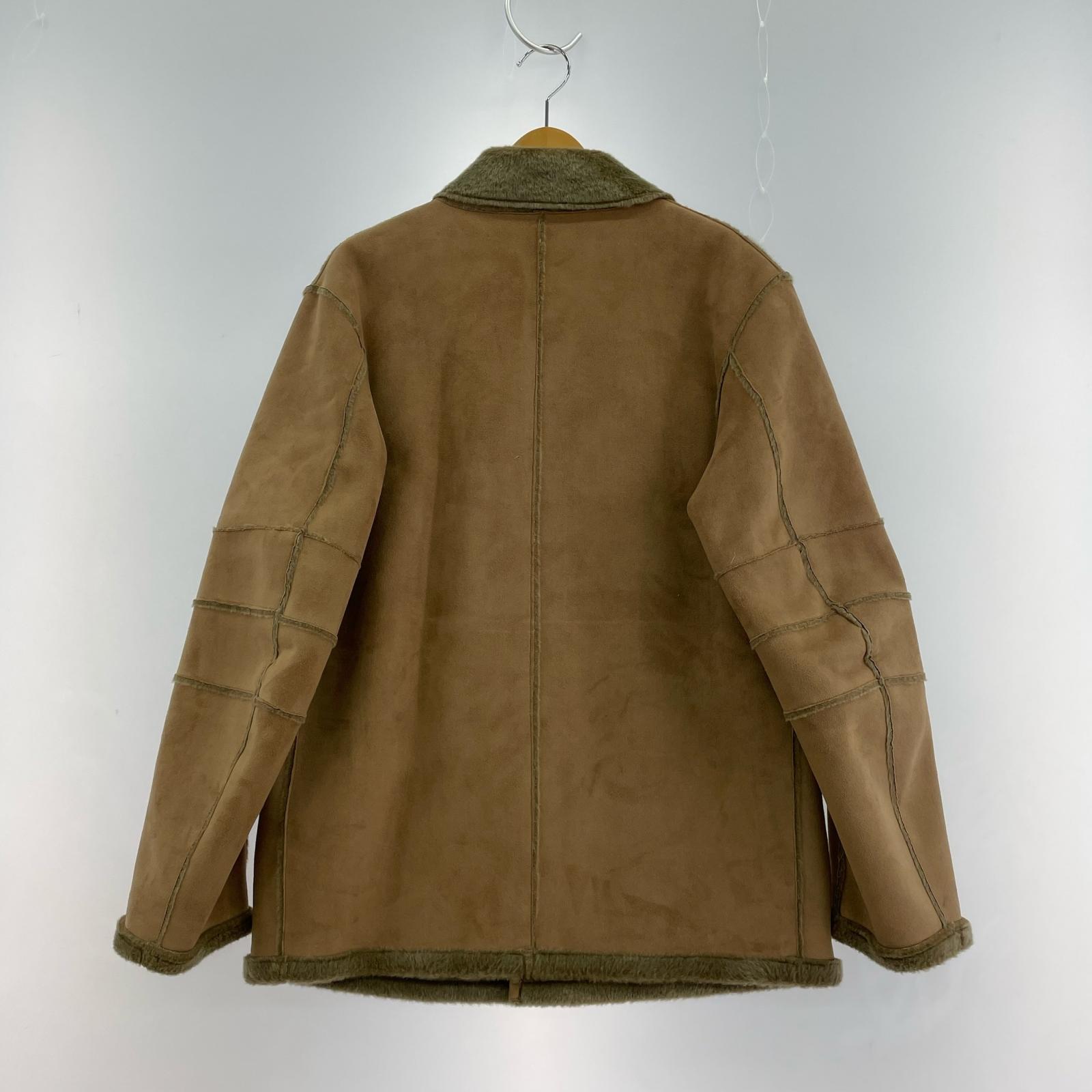 ジャケット ムートンコート 茶 SIze 3 3 ブラウン