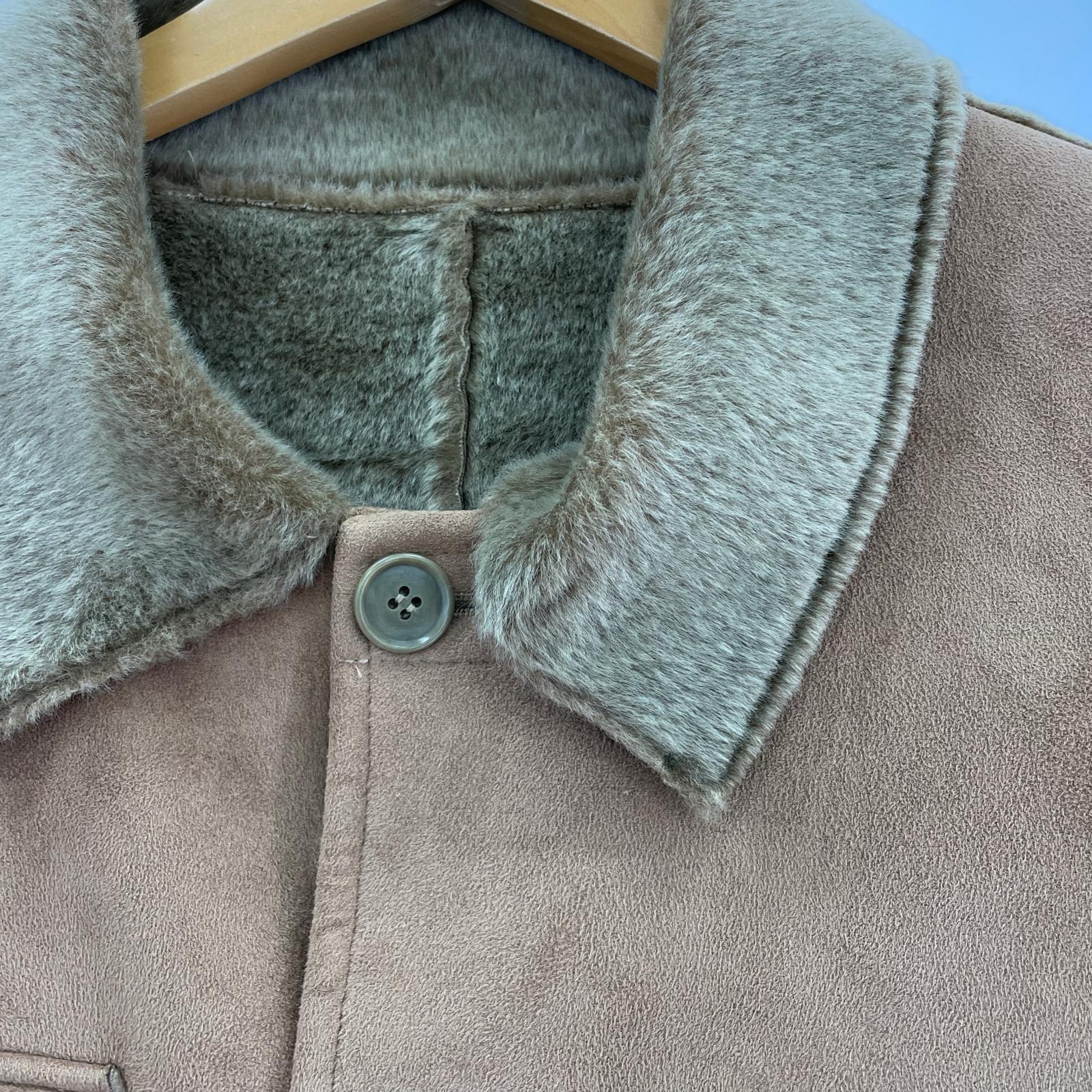 ジャケット ムートンコート 茶 SIze 3 3 ブラウン