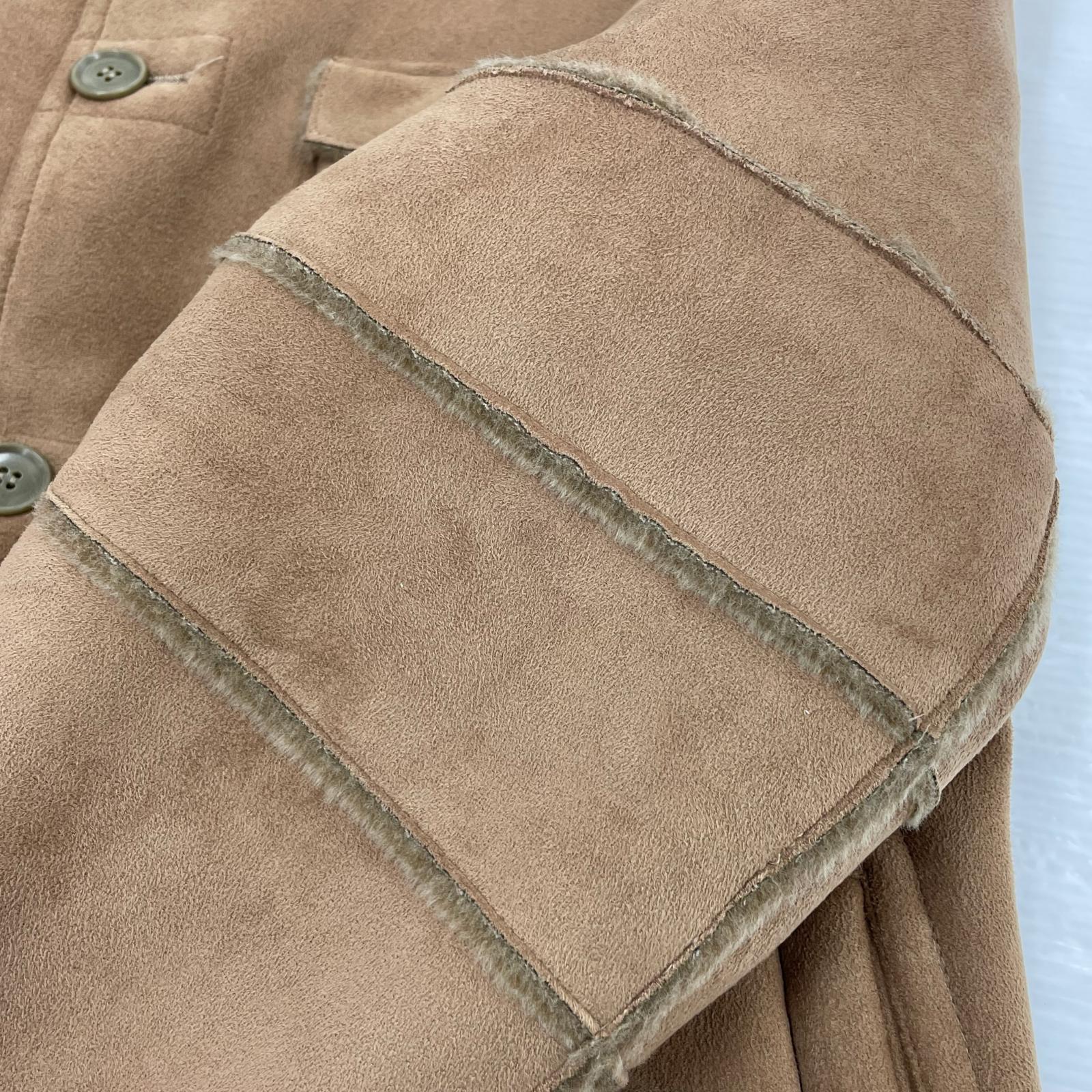 ジャケット ムートンコート 茶 SIze 3 3 ブラウン