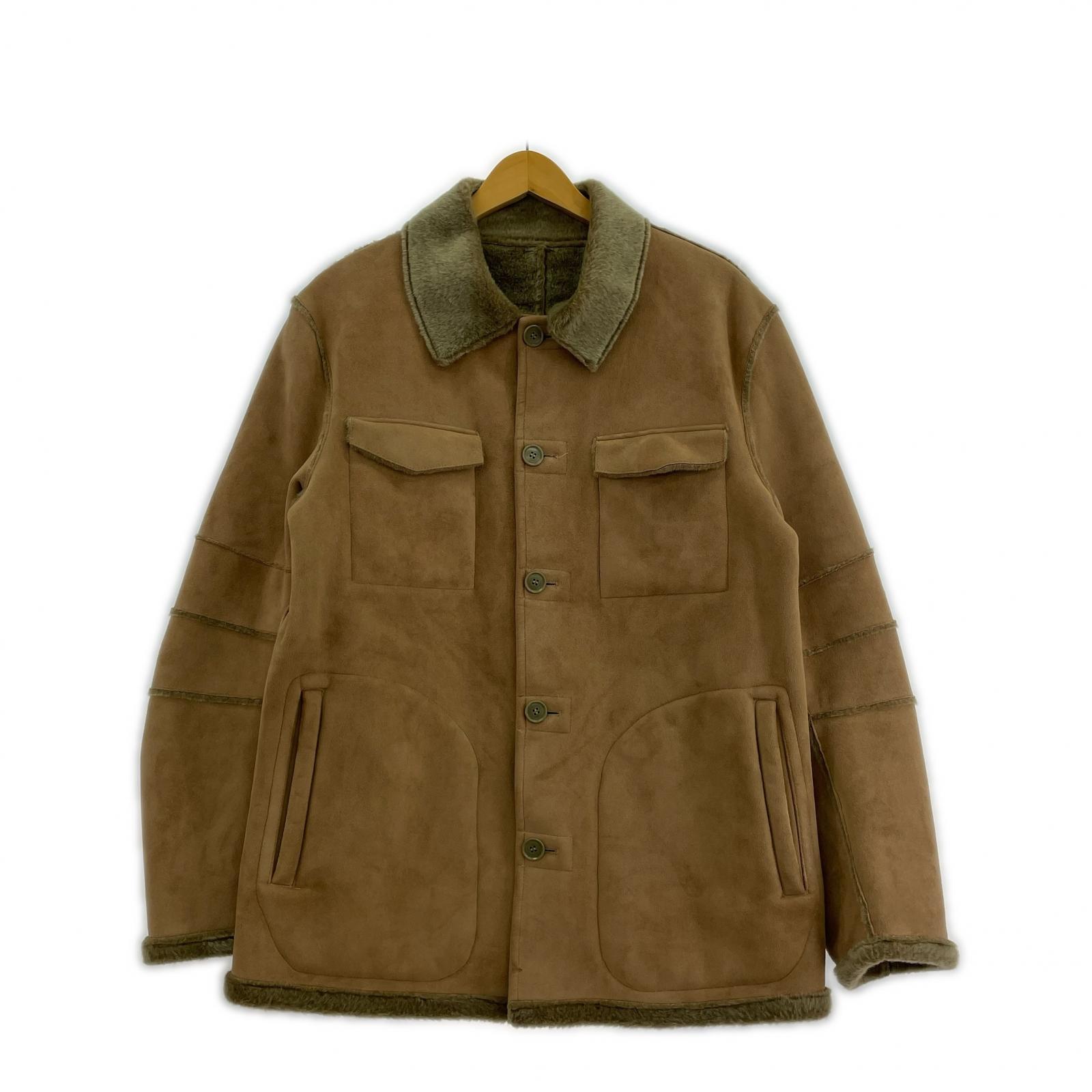 ジャケット ムートンコート 茶 SIze 3 3 ブラウン