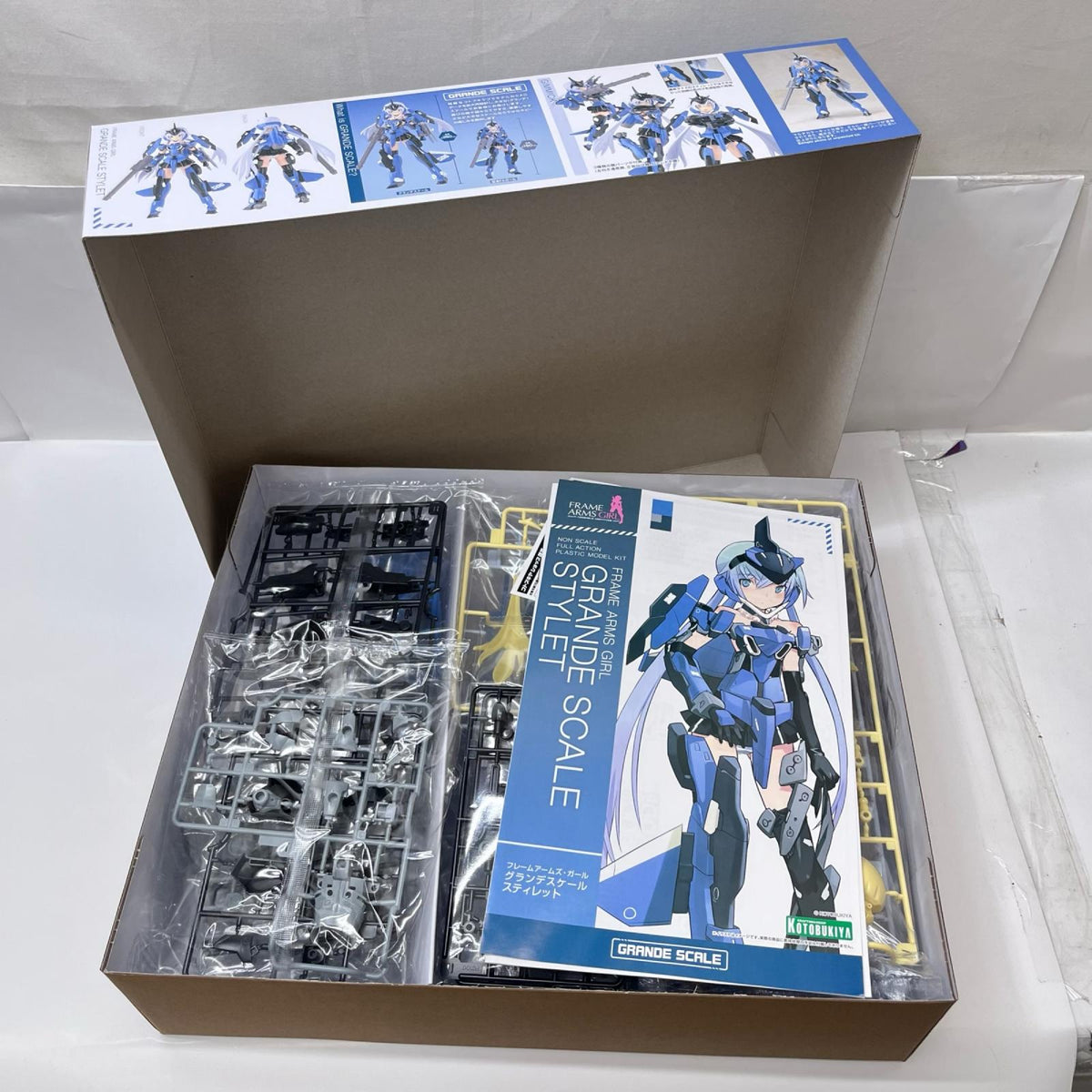 フレームアームズ・ガール グランデスケール ｓティレット 『フレームアームズ・ガール』（FRAME ARMS GIRL） コトブキヤ（壽屋） その他美少女プラモ