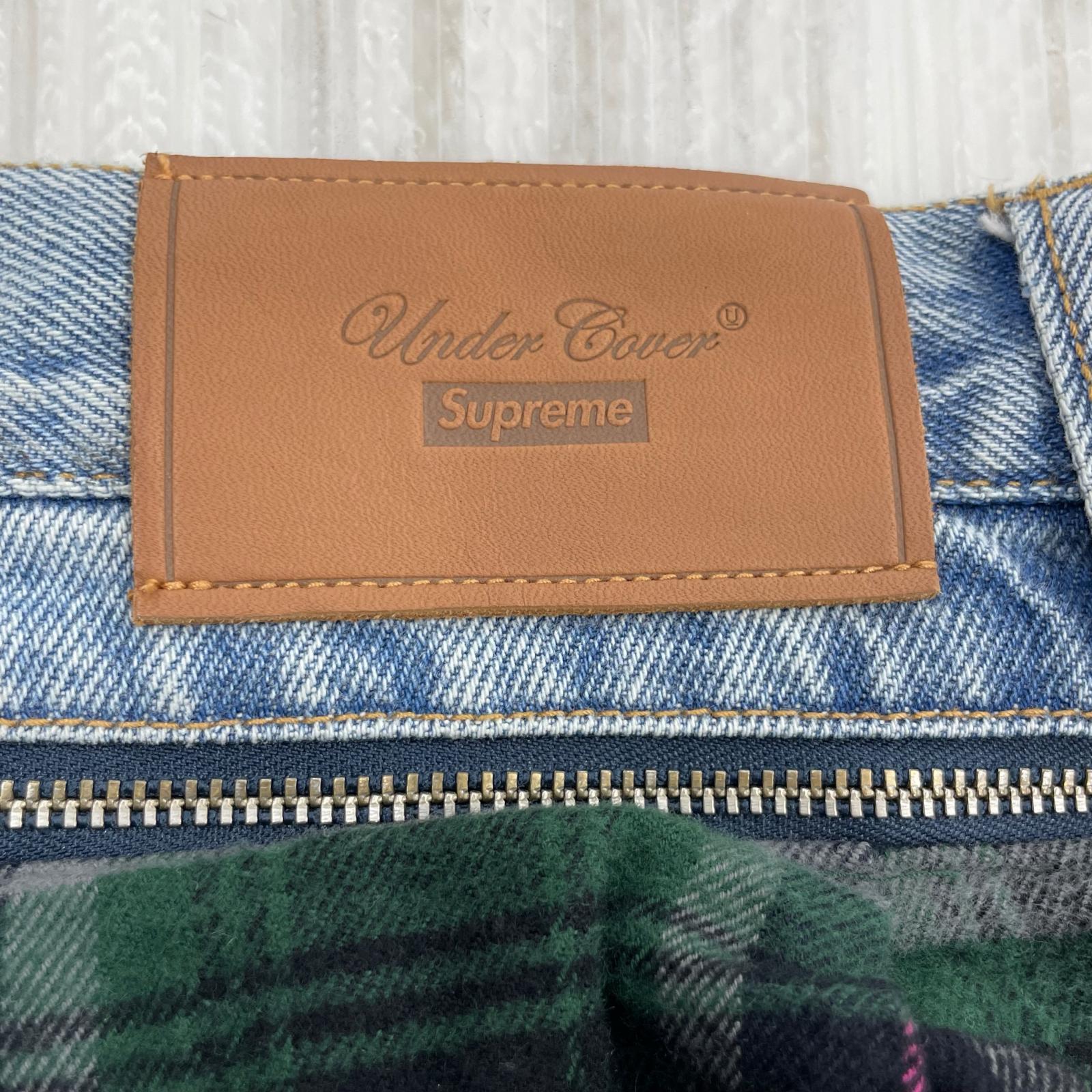 デニムパンツ UNDERCOVER/23SS/Layered Jean/薄青/30 ブルー