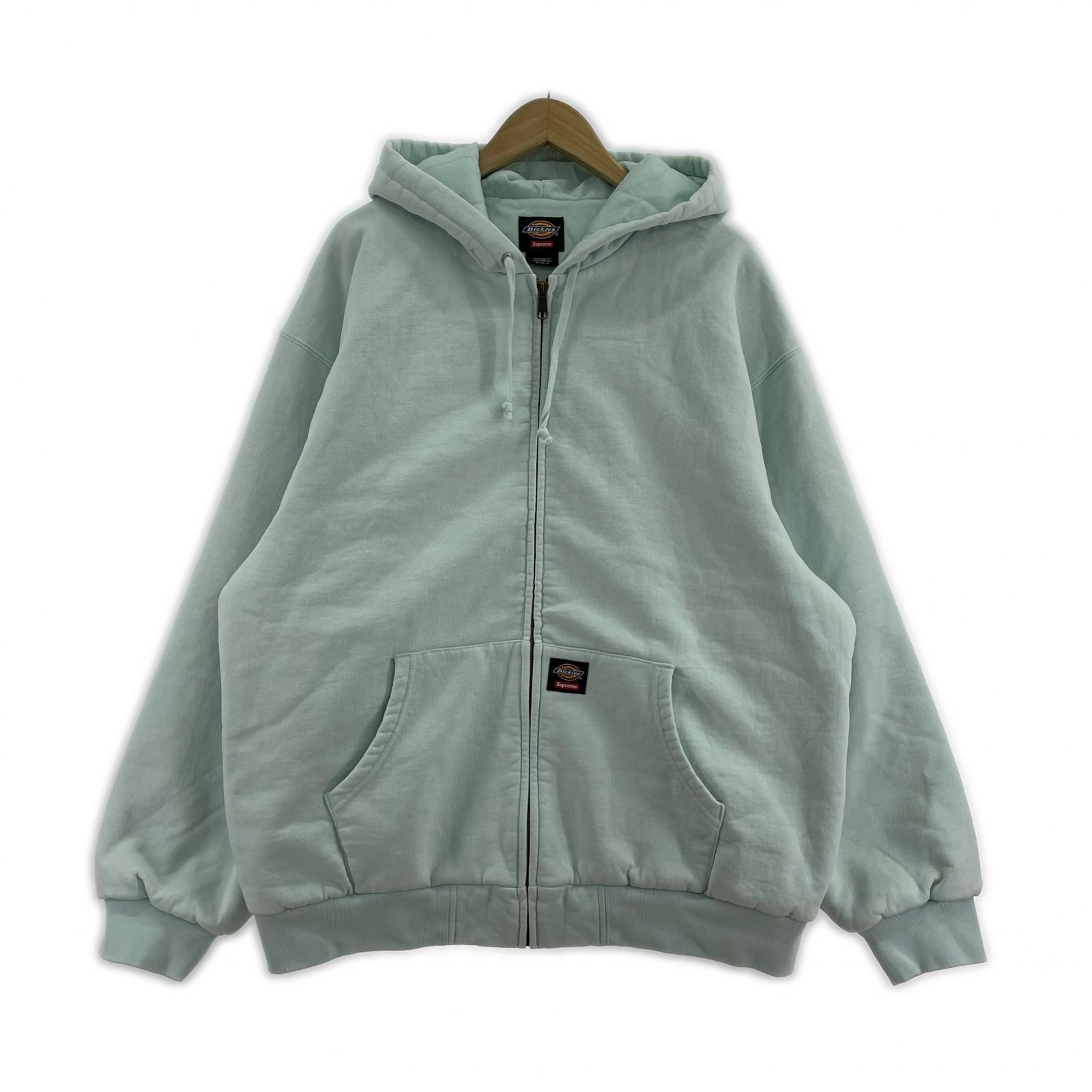 パーカー ×Dickies 25AW Quilted Lined ZipUp XL ブルー
