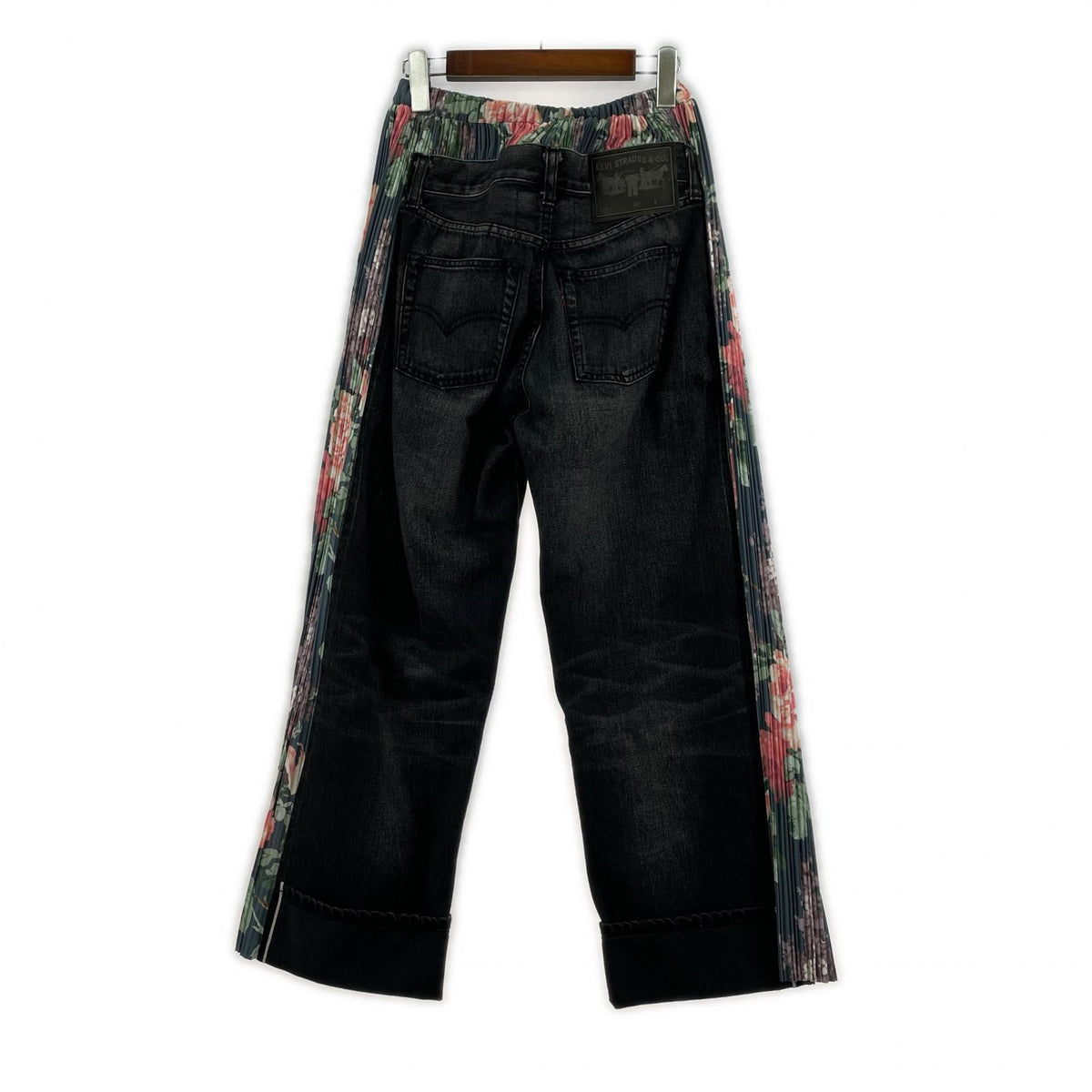 デニムパンツ × Levis 24AW フラワープリント ドッキングデニム S S マルチカラー