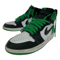 スニーカー AJ1 黒緑 27cm (US9 UK8 1/2 EU44)