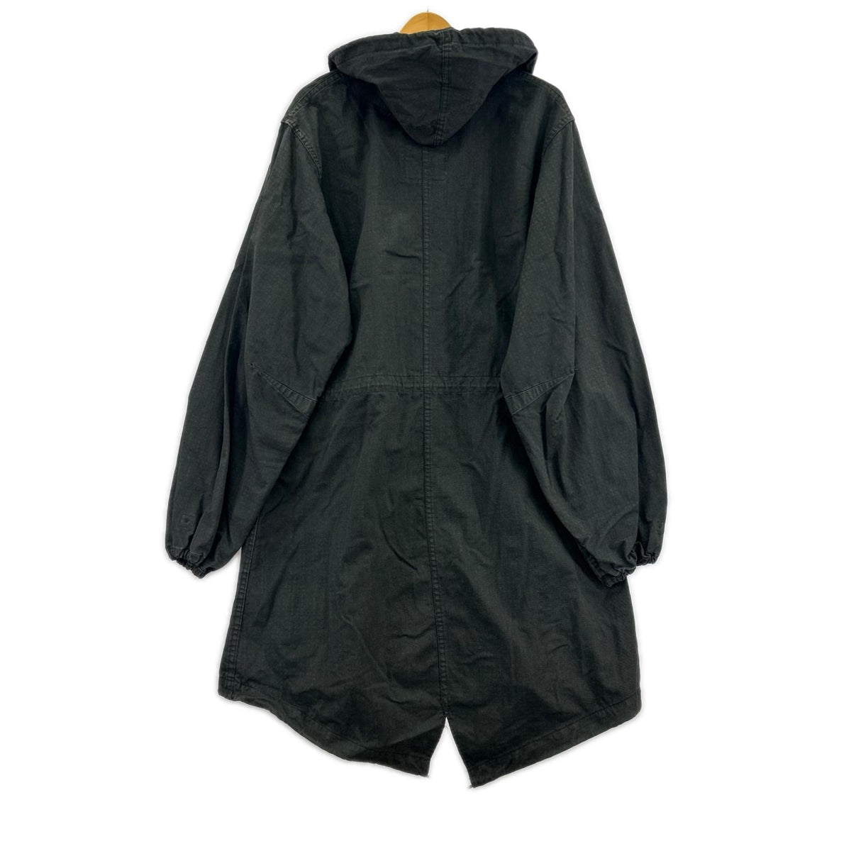 ジャケット 80s US.ARMY FISH TAIL MILITARY PARKA (M) M ブラック