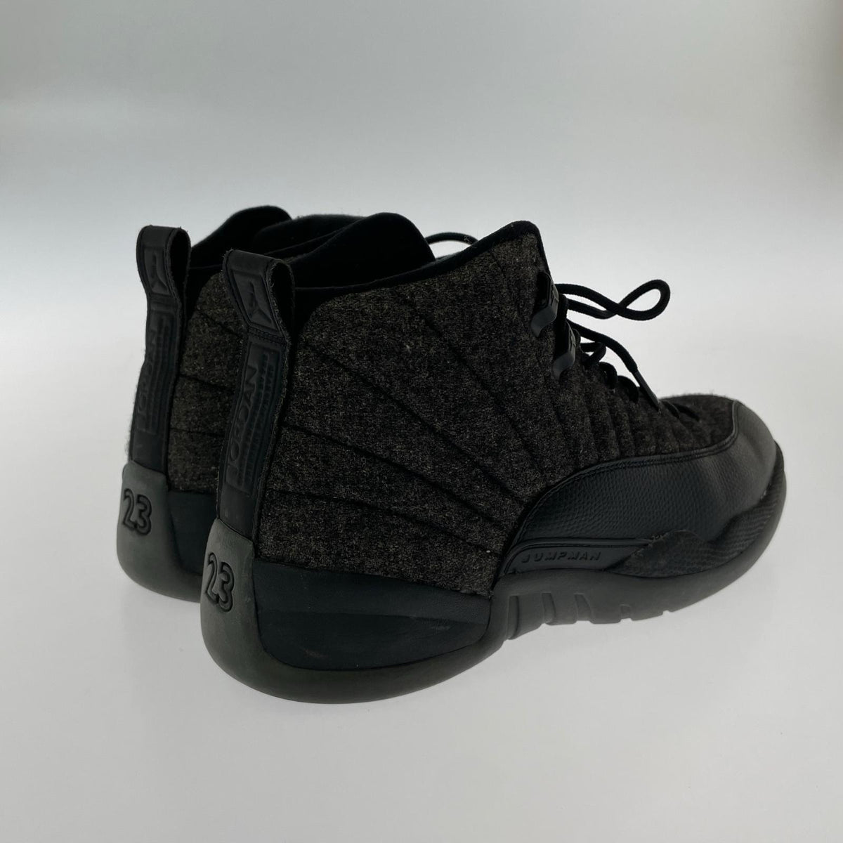 スニーカー AIR JORDAN 12 RETRO WOOL (28cm) 28cm (US10 UK9 1/2 EU46) ブラック