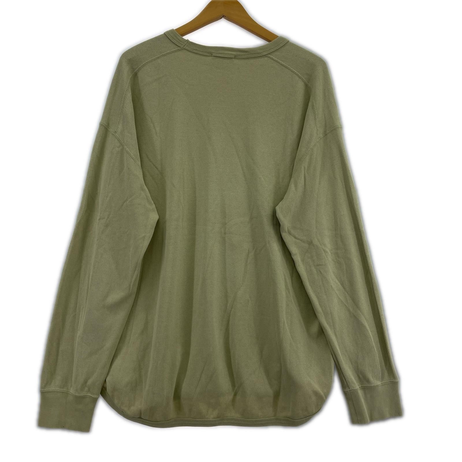 長袖Ｔシャツ ULTERIOR MINI HONEYCOMB WAFFELE L/S TEE ULCS61-GA126 (5) 5