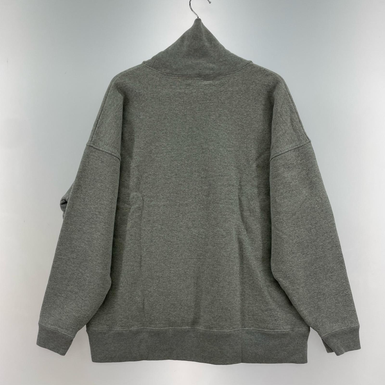 スウェット Cloveru WIDE SWEAT MUJI TURTLE L グレー L グレー