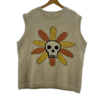 ニット mcmachan woolen ニットベスト 白 ホワイト