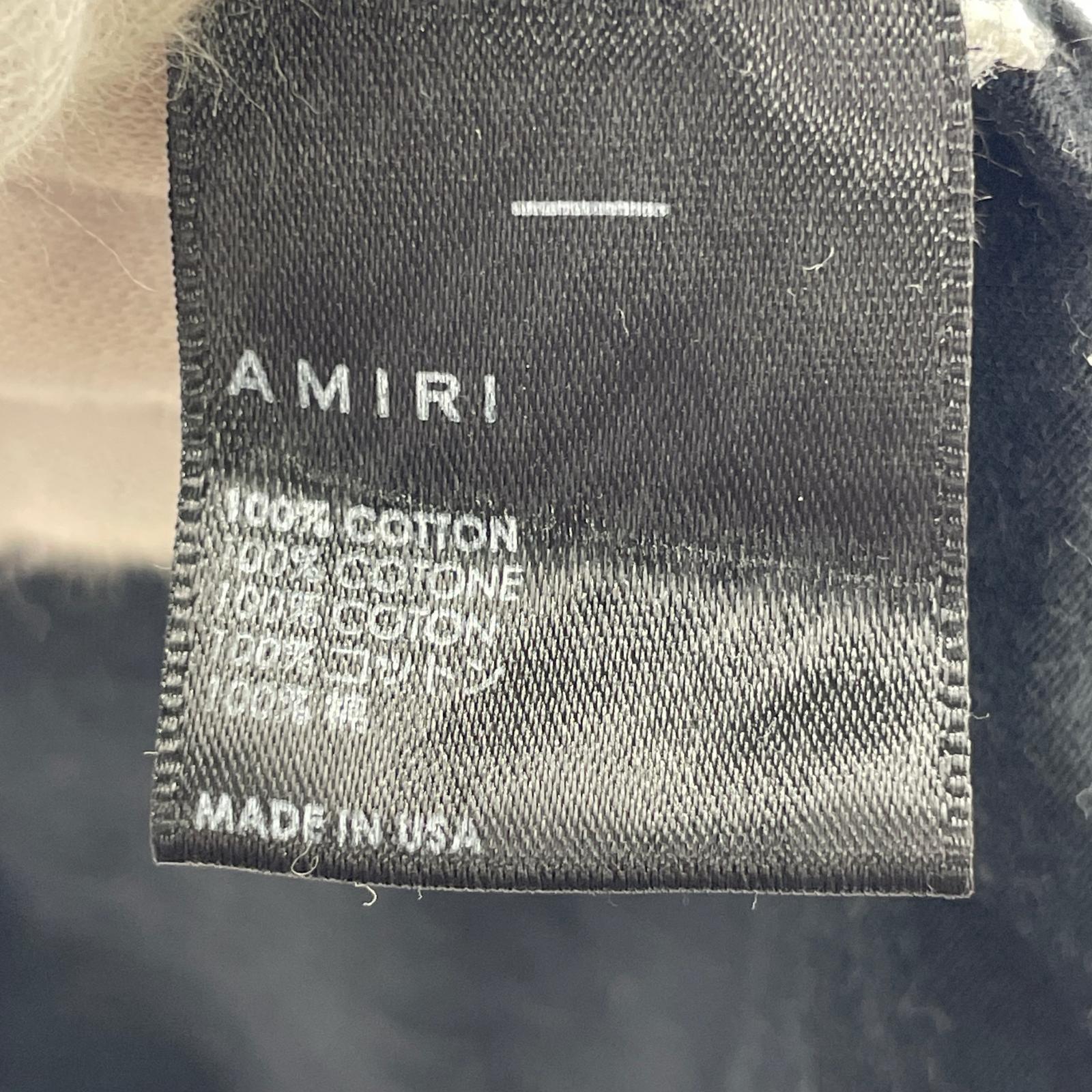 半袖Ｔシャツ AMIRI 24SS ANGEL TEE プリントTee L ブラック L ブラック