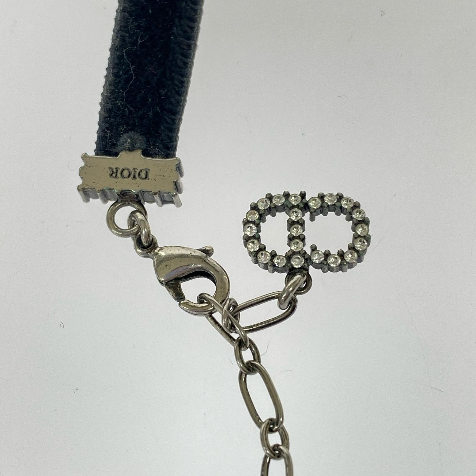 DIOR　J'DIOR　ラインストーン　チョーカー