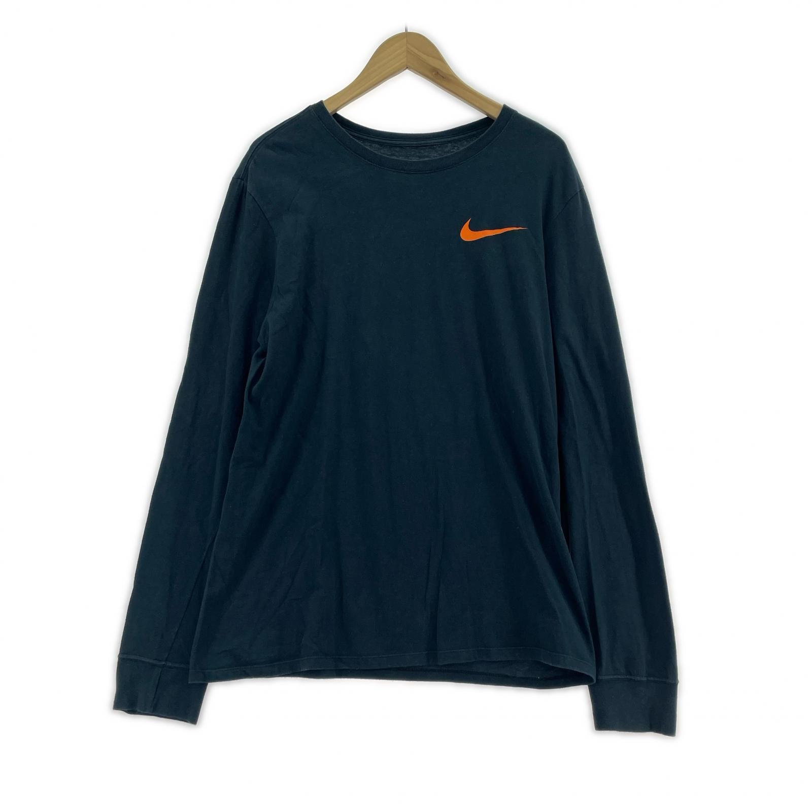 長袖Ｔシャツ ×VLONE 紺 (M) M ネイビー