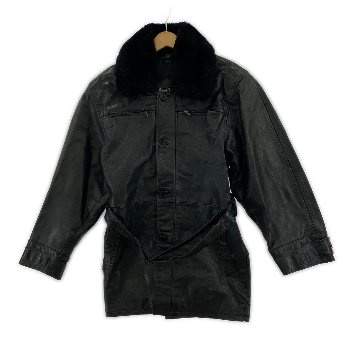 レザージャケット Wind Armor レザーコート ブラック M ブラック