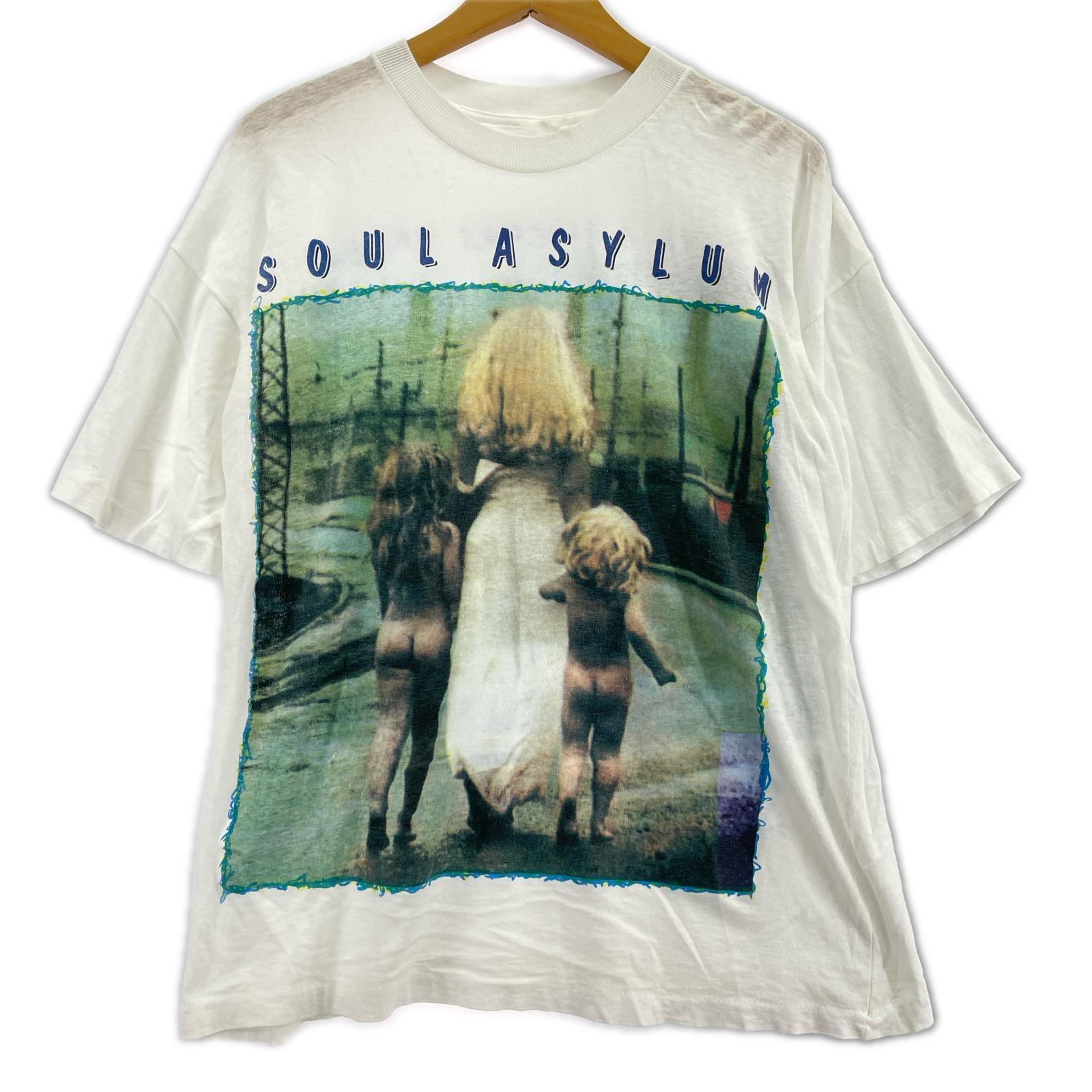 半袖Ｔシャツ 90s SOUL ASYLUM L ホワイト