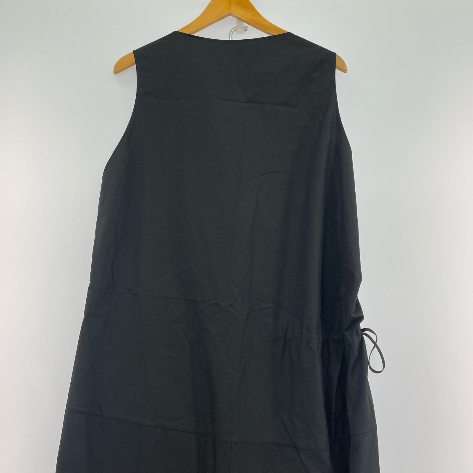 ワンピース YLEVE FINX COTTON WEATHER GATHER OP 2 ブラック