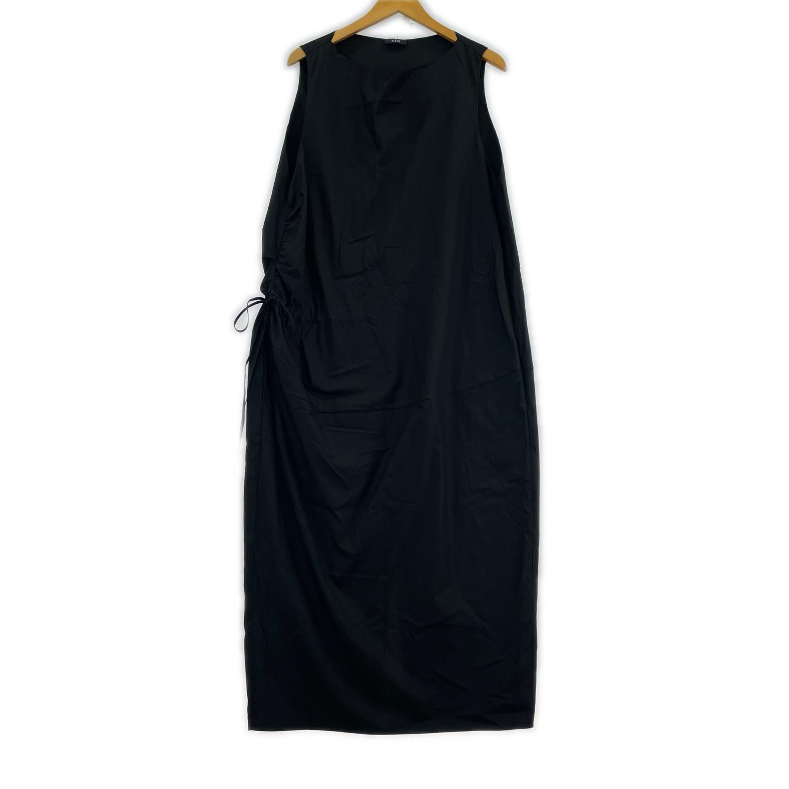 ワンピース YLEVE FINX COTTON WEATHER GATHER OP 2 ブラック