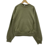 スウェット USA製 14OZ スウェット カーキ M