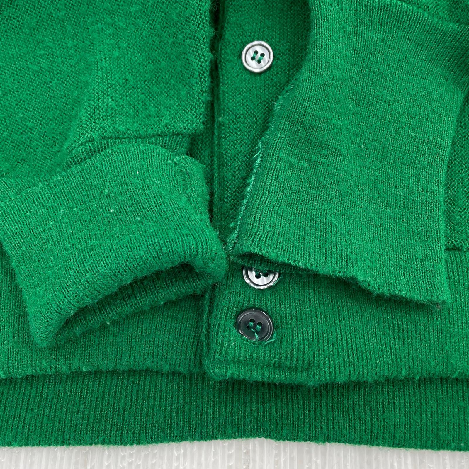 カーディガン 70s IZOD LACOSTE アクリルカーディガン L L