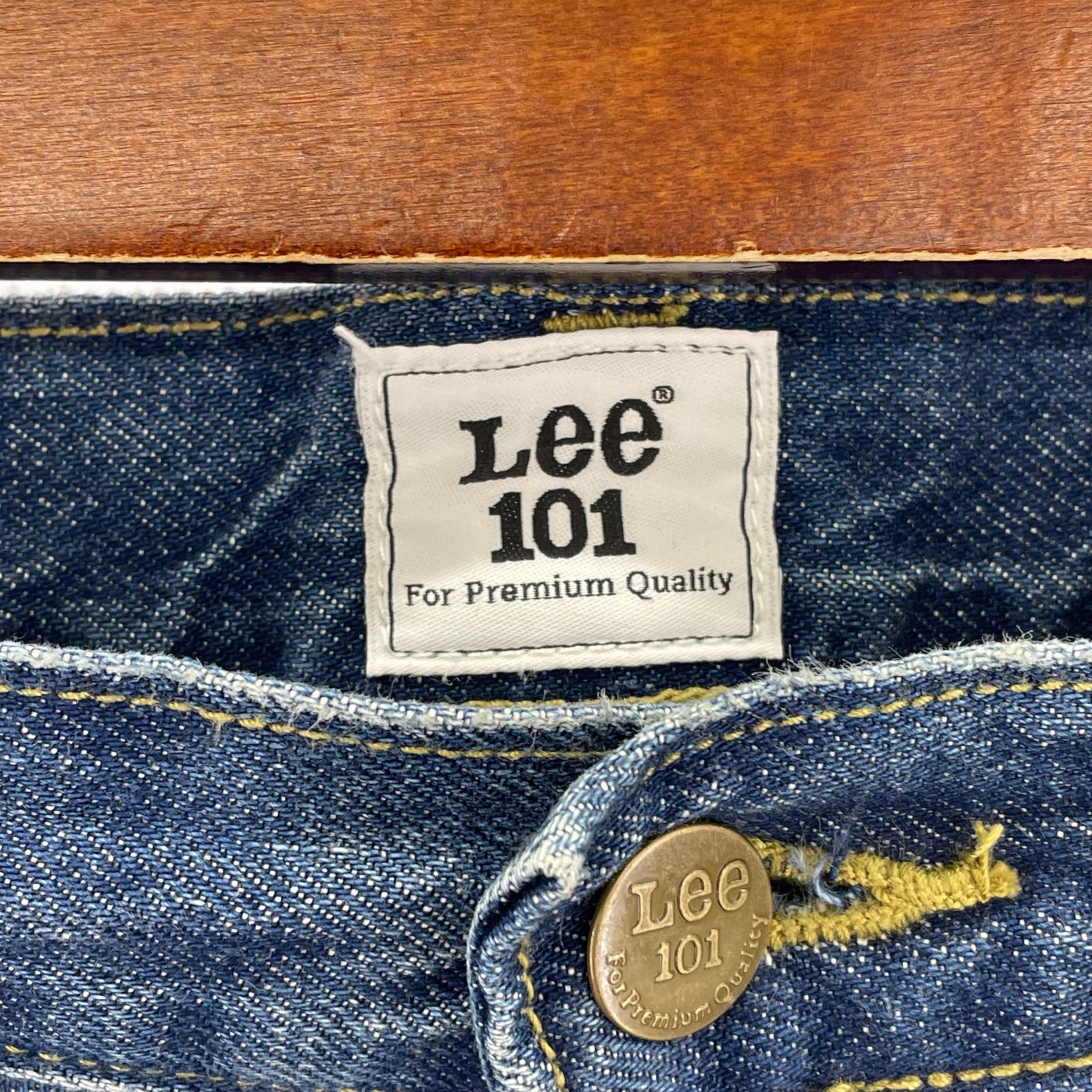 デニムパンツ Lee RIDERS 101/100周年モデル LM1015 L L ネイビー