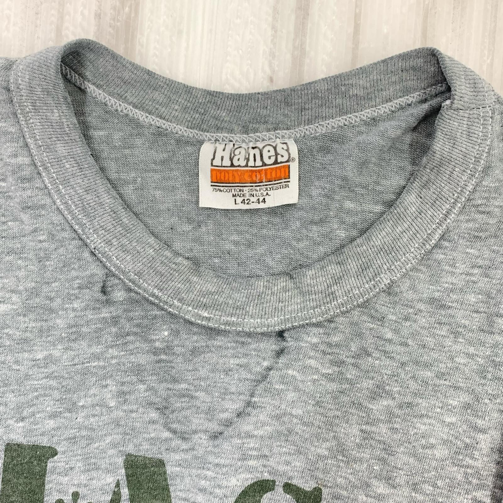 半袖Ｔシャツ 80s USA製 MASH グレー （L） L グレー