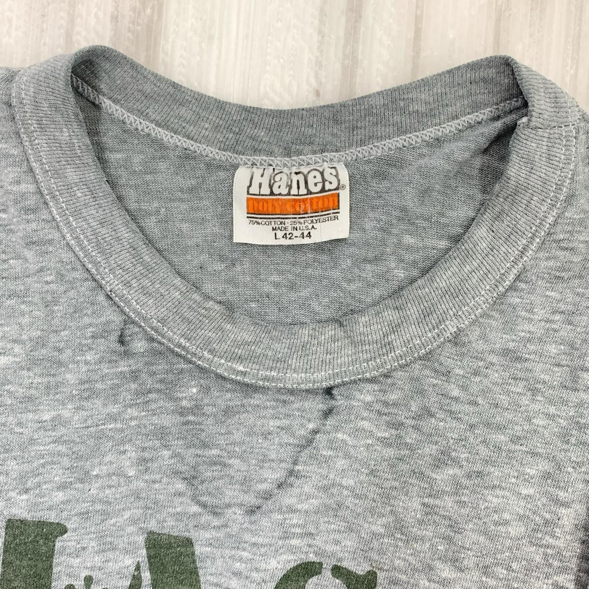 半袖Ｔシャツ 80s USA製 MASH グレー （L） L グレー