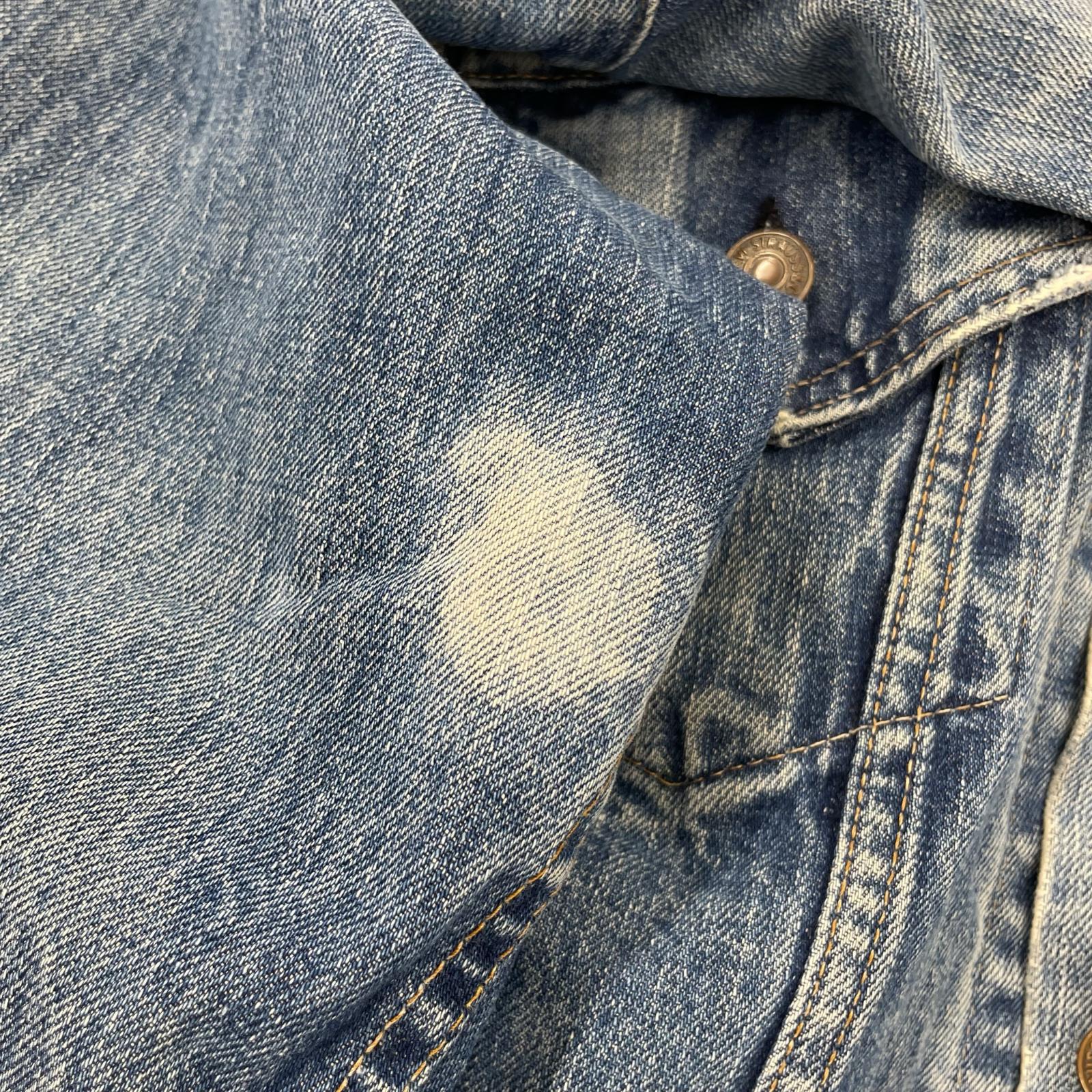 デニムジャケット Levi's 70505 ボタン裏52 デニムジャケット ブルー