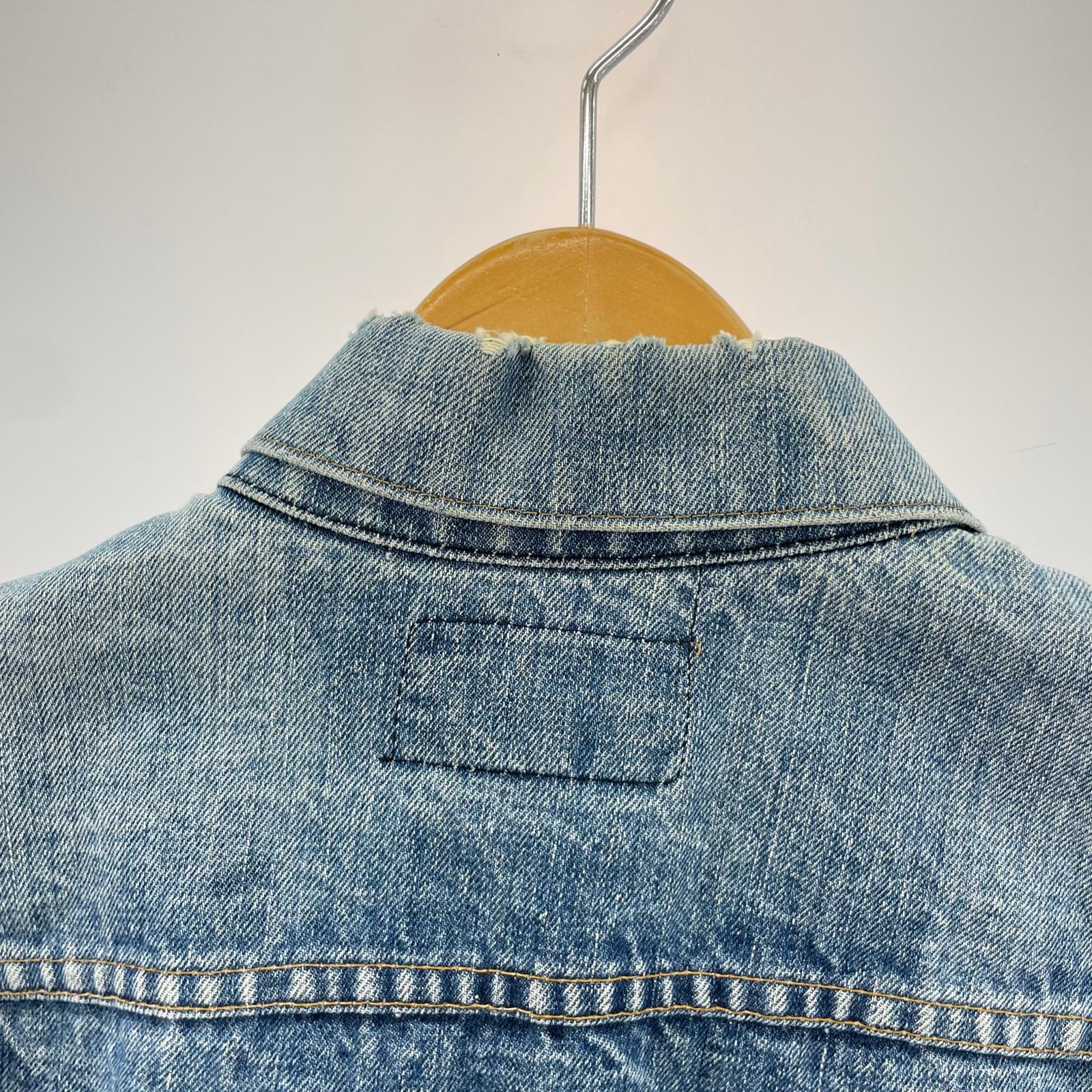 デニムジャケット Levi's 70505 ボタン裏52 デニムジャケット ブルー