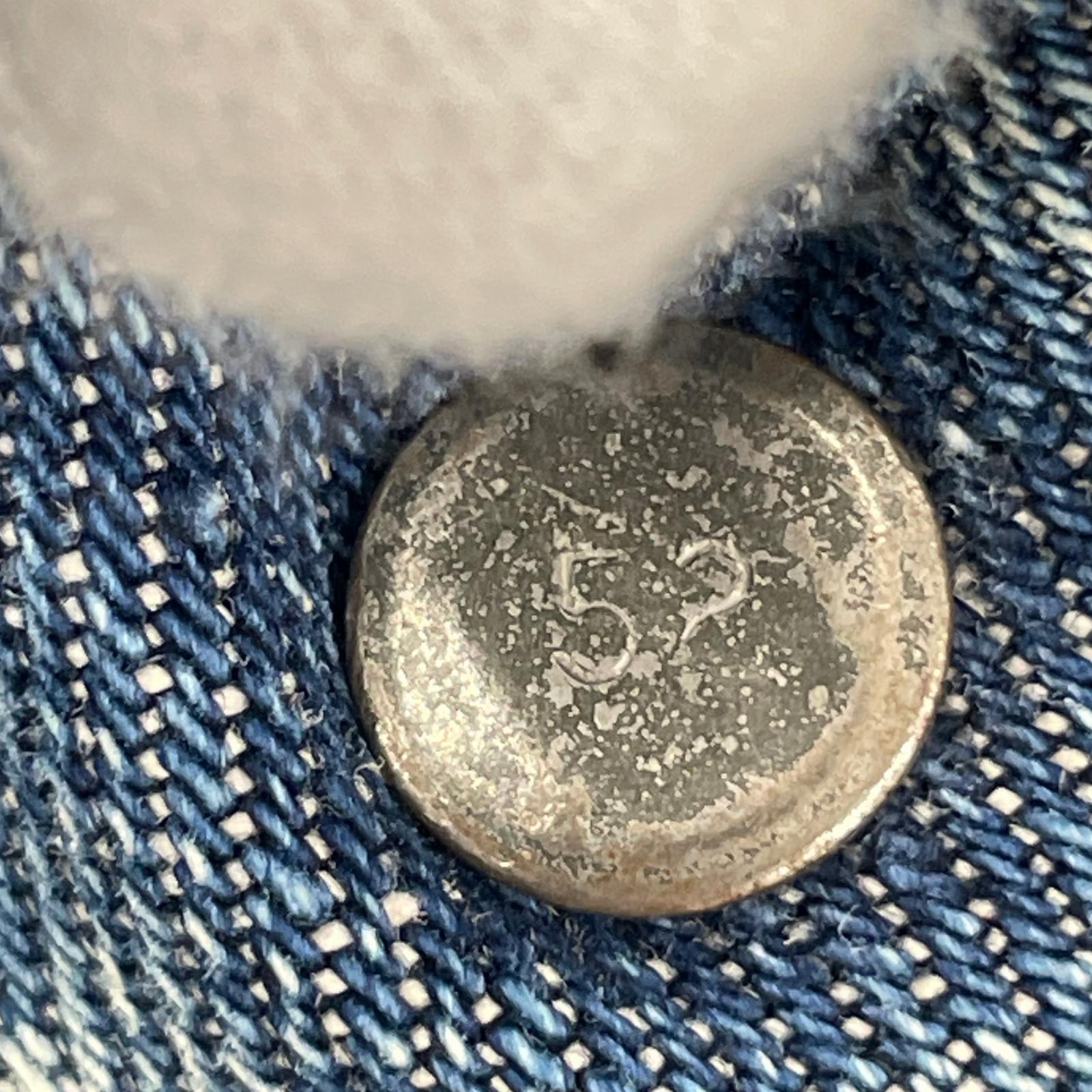 デニムジャケット Levi's 70505 ボタン裏52 デニムジャケット ブルー