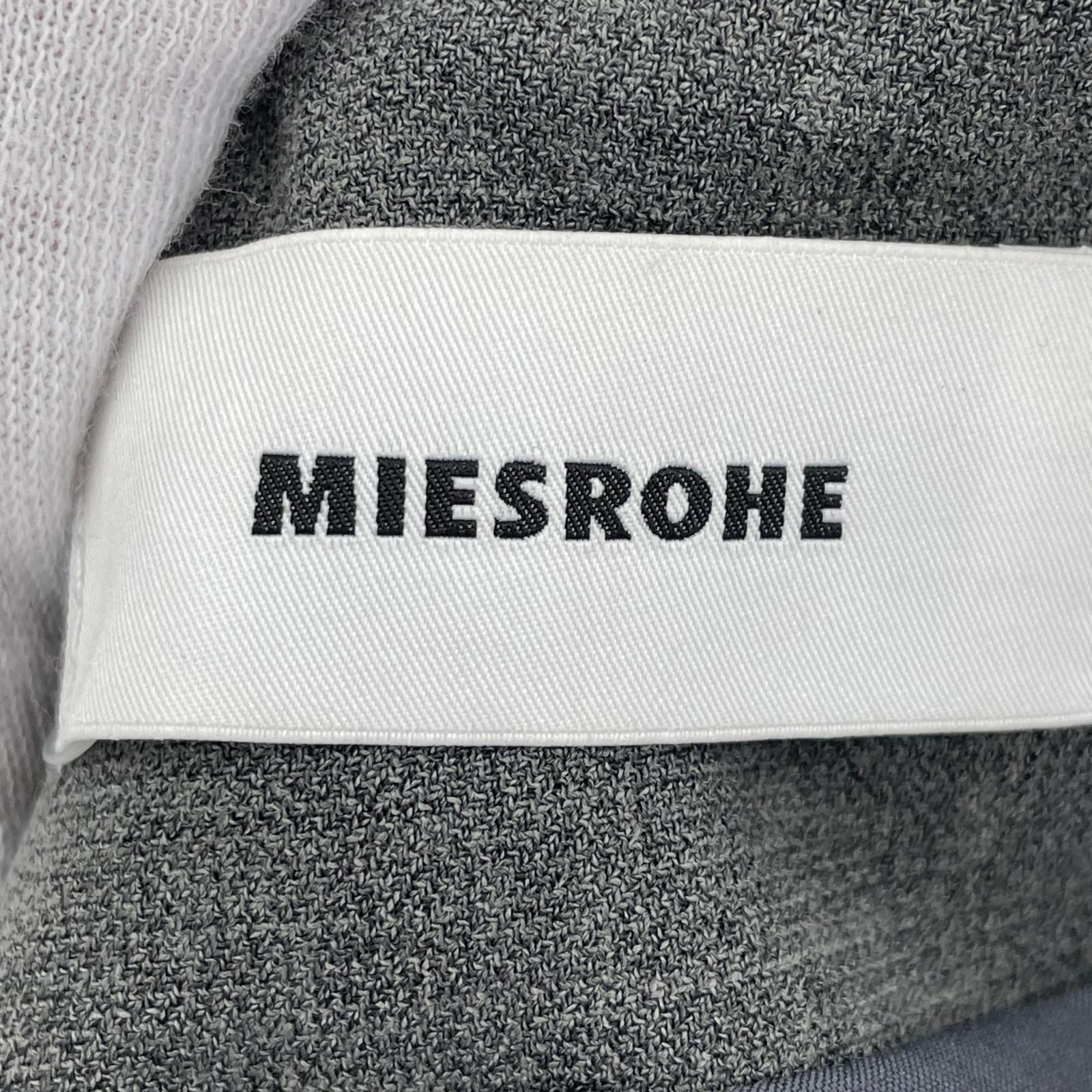 ロングスカート MIESROHE ベルトマキシスカート グレー(0) 0 グレー