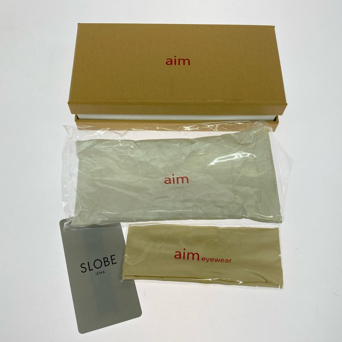 その他アクセサリー aim calm ｻﾝｸﾞﾗｽ ブラウン