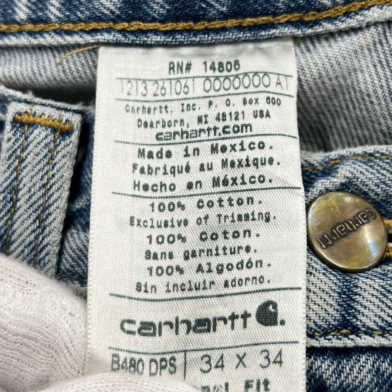デニムパンツ Carhartt ﾃﾞﾆﾑﾊﾟﾝﾂ (W35)