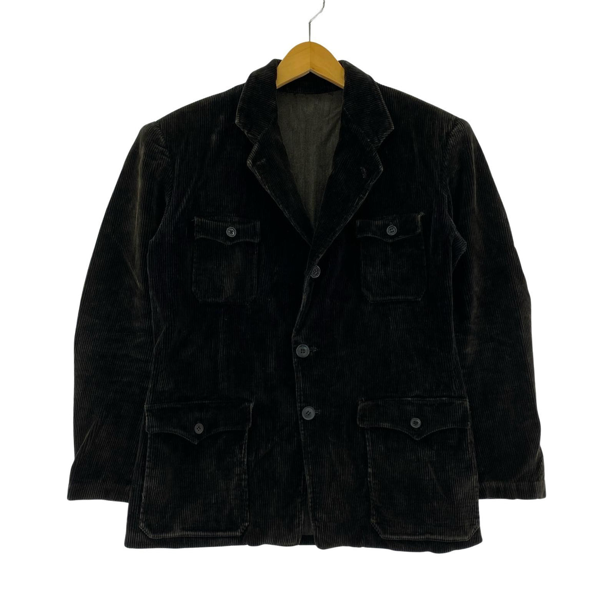 テーラードジャケット France Vintage Corduroy Hunting Jacket サイズ表記不明 ブラック