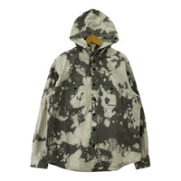 ジャケット HOODED DENIM SHIRT BLEACHED SIZE:S S