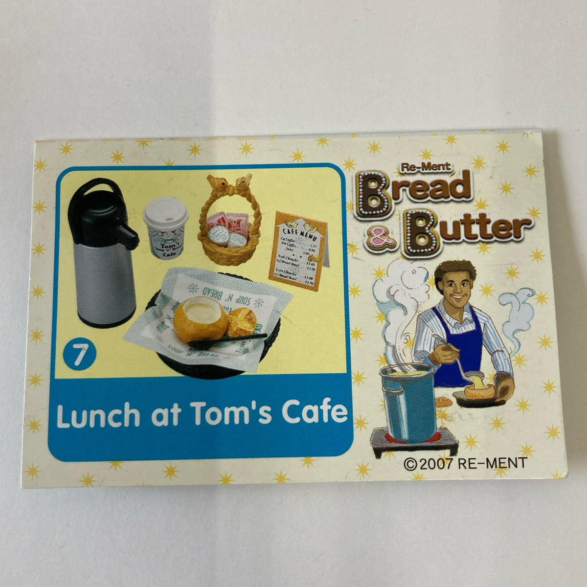 1.Bread&Butter Lunch at Tom's Cafe リーメント
