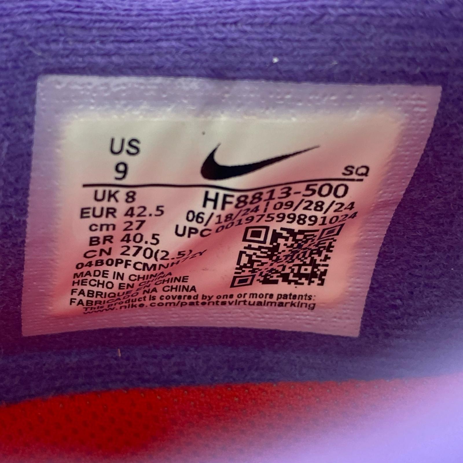 スニーカー Supreme Air Max 1 87 (27.0cm) HF8813-500 27cm (US9 UK8 1/2 EU44) パープル
