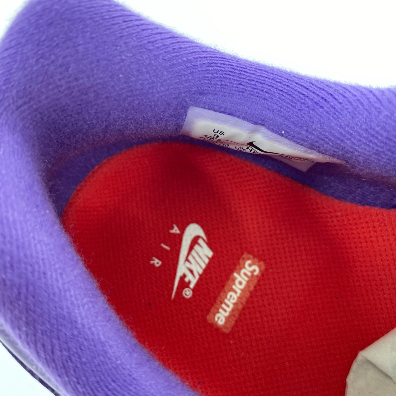 スニーカー Supreme Air Max 1 87 (27.0cm) HF8813-500 27cm (US9 UK8 1/2 EU44) パープル
