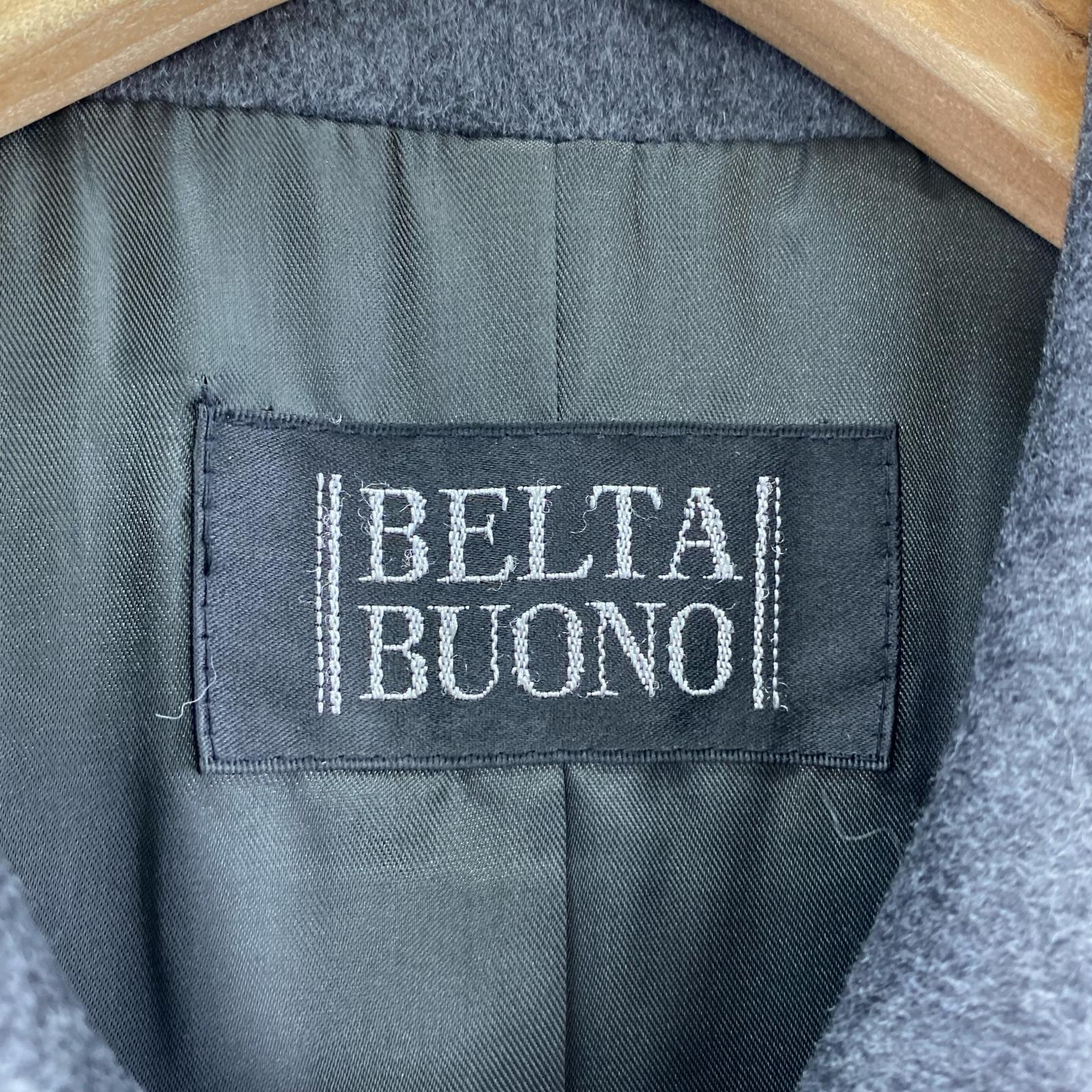 ジャケット belta buono カシミヤコート グレー