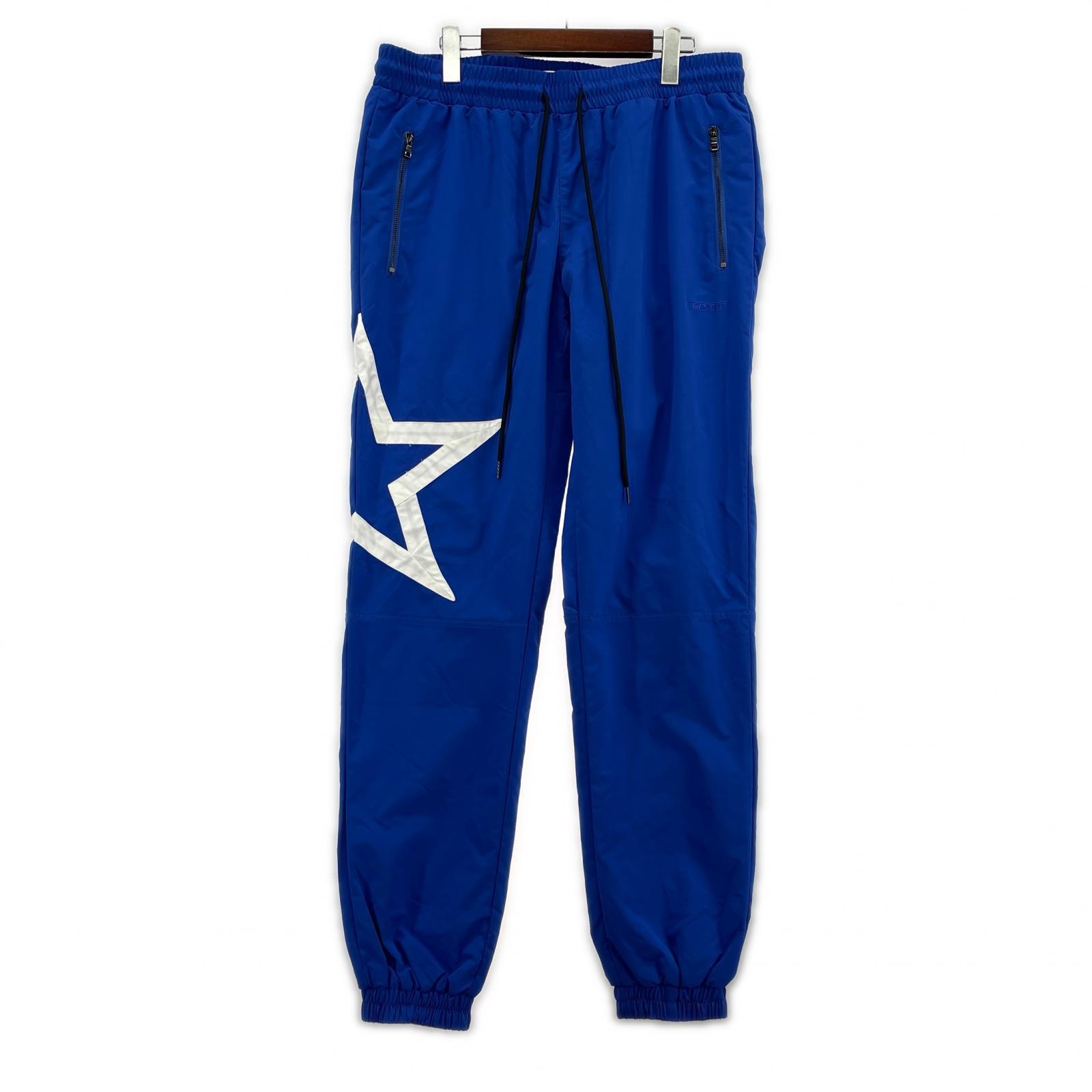 パンツ EPTM STAR NYLON PANTS BLUE/WHITE /L L ブルー