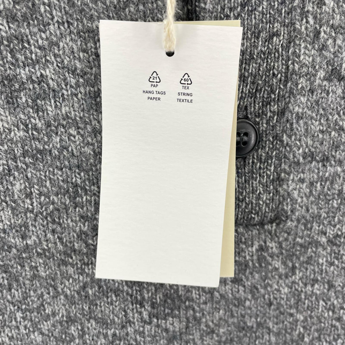 ニット ニットポロシャツ グレー(XL) グレー
