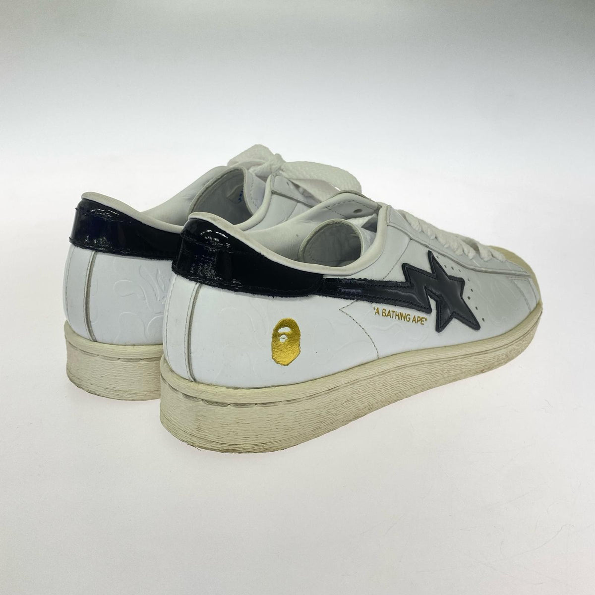 スニーカー ×A BATHING APE Superstar V 27cm (US9 UK8 1/2 EU44) ホワイト